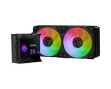 MSI MPG Coreliquid D240 Processor Væskekølingssæt 12 cm Sort 1 stk