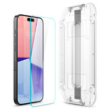 Spigen EZ FIT GLAS.tR Klar skærmbeskytter Apple 2 stk