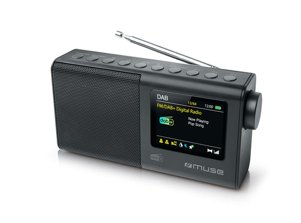 Muse M-117 DB radio Bærbar Digital Sort