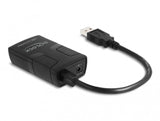 DeLOCK 64225 seriel konverter/repeater/isolator USB 2.0 Sort