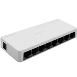 Qoltec 52246 netværksswitch Ikke administreret Hvid