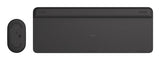 Logitech Slim MK470 tastatur Mus inkluderet Universel RF trådløst QWERTZ Tysk Grafit