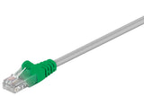 Goobay 68868 netværkskabel Grøn, Grå 5 m Cat5e U/UTP (UTP)