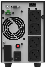 PowerWalker VFI 2000 AT UPS-enhed Dobbeltkonvertering (online) 2 kVA 1800 W 4 AC stikkontakt(er)