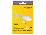 DeLOCK 12537 mus Kontor Ambidextrous USB Type-A Optisk 1200 dpi
