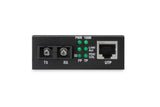 Digitus DN-82021-1 netværksomformer til medie Intern 1310 nm Enkeltilstand Sort