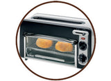 Tefal TL6008 2 skive(r) 1300 W Aluminium, Sort