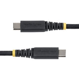 StarTech.com USB2CC15CMNCBR USB-kabel USB 2.0 0,15 m USB C 0,48 Gbit/sek. 60 W Sort