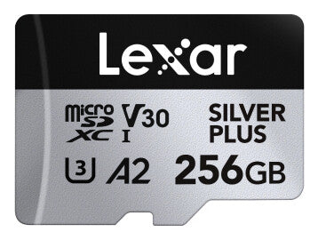 Lexar Professional SILVER PLUS 256 GB MicroSDXC UHS-I