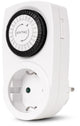 Entac EMT24-1E strømstik adapter Hvid, Sort