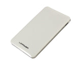 LC-Power LC-25U3-7W drevkabinet Aluminium, Hvid 2.5"