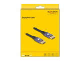 DeLOCK 80602 DisplayPort kabel 3 m Sort, Violet