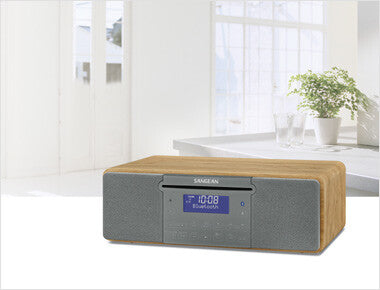 Sangean DDR-47BT Digital 14 W DAB+, FM Valnød MP3-afspilning