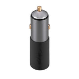 Akyga AK-CH-26 USB Ladegerät 100 W 1x USB-C®, 1x USB-A QC 3.0, USB PD 3.0 Grau KFZ, LKW GaN, Schnellladegerät Navigator, Tablet, Telefon, Mobiltelefon, Laptop, Netbook, Mobil computer, SmartWatch, Universel Anthracit Cigartænder Hurtig opladning Automatis