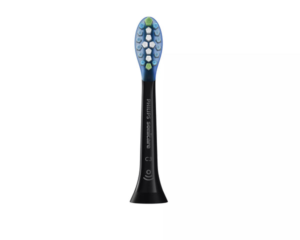 Philips C3 Premium Plaque Defence HX9044/33 4x Soniske tandbørstehoveder - Sort