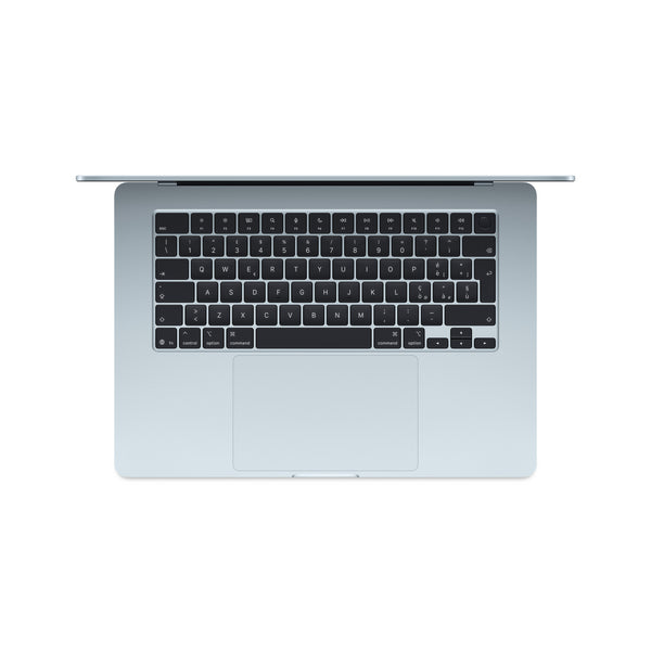 Apple MacBook Air Apple M M5 Laptop 38,9 cm (15.3") 16 GB 512 GB SSD Wi-Fi 7 (802.11be) macOS Tahoe Blå