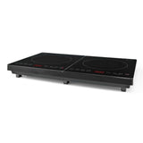 Nedis KAIP124CBK2 kogeplade Sort Bordplade 56 cm Zone induktionskogeplade 2 zone(s)