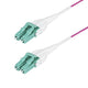 StarTech.com OM4RLCLC15M InfiniBand og fiberoptisk kabel 15 m LC OFNR Violet