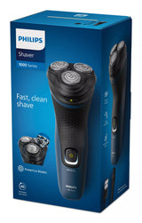 Philips S1151/00 barbermaskine til ham Rotations shaver Sort, Blå