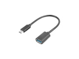 Lanberg AD-UC-UA-04 USB-kabel USB 3.2 Gen 1 (3.1 Gen 1) 0,15 m USB A USB C 5 Gbit/sek. Sort