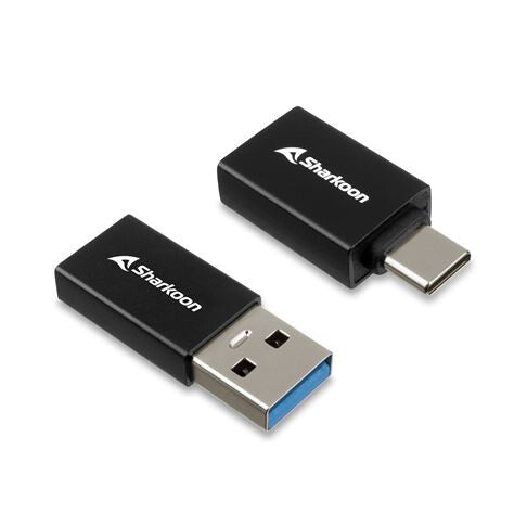 Sharkoon OfficePal USB-C Adapter interface-kort/adapter USB 3.2 Gen 1 (3.1 Gen 1), USB Type-C
