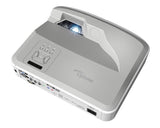 Optoma ZU500USTe Ultrakort projektor med kort projiceringsafstand 5000 ANSI lumens DLP WUXGA (1920x1200) 3D Hvid
