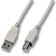 EFB Elektronik USB 2.0 1m USB-kabel USB A USB B 0,48 Gbit/sek. Grå