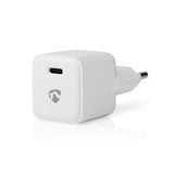 Nedis WCMPD30W100WT oplader til mobil enhed Smartphone, Tablet Hvid Vekselstrøm Indendørs