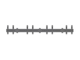 Multibrackets 6046 skærmbeslag til skiltning 127 cm (50") Sort