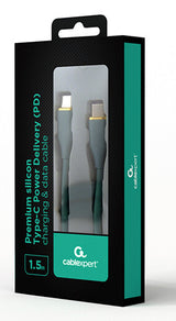 Gembird CC-USB2S-CMCM-1.5M-G USB-kabel USB 2.0 1,5 m USB C 480 Gbit/sek. 60 W Grøn