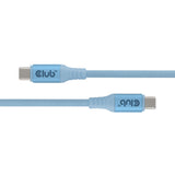CLUB3D CAC-3030 USB-kabel 2 m USB C 0,48 Gbit/sek. 240 W Blå