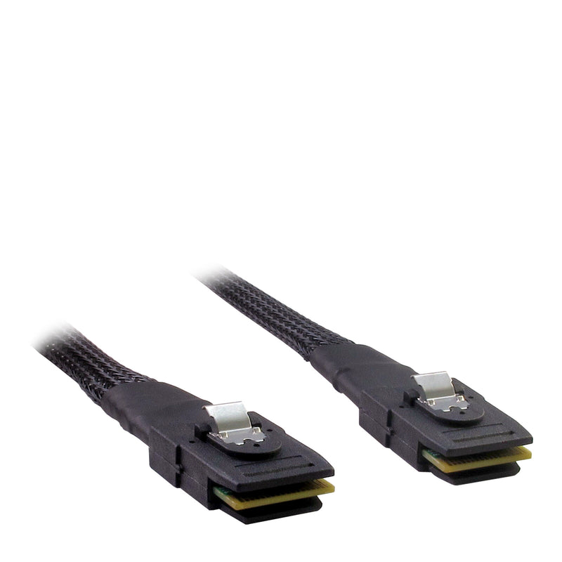 Inter-Tech 88885238 Serial Attached SCSI (SAS)-kabel 0,5 m Sort