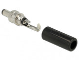 DeLOCK 89916 kabelsamler DC Sort, Rustfrit stål