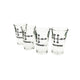 Mad Monkey 2000029 shot glas 4 stk