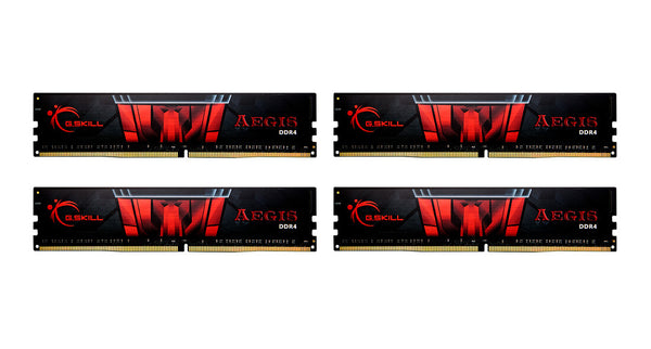 G.Skill Aegis F4-3200C16Q-32GIS hukommelsesmodul 32 GB 4 x 8 GB DDR4 288-pin DIMM