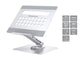 Conceptronic DONN27G laptop stativ Sølv