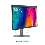 BenQ PD2770U computerskærm 68,6 cm (27") 3840 x 2160 pixel 4K Ultra HD LCD Sort