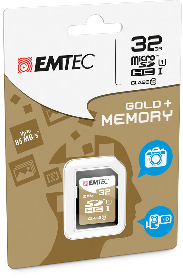Emtec ECMSD32GHC10GP hukommelseskort 32 GB SDHC Klasse 10