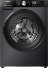 Hisense WF3S8043BB3 vaskemaskine Front-læsning 8 kg 1400 rpm Sort