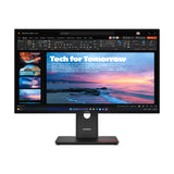 Lenovo ThinkVision T27QD-40 computerskærm 68,6 cm (27") 2560 x 1440 pixel Wide Quad HD LED Sort