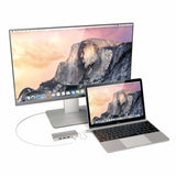 Satechi ST-TCMA2S dockingstation USB 3.2 Gen 1 (3.1 Gen 1) Type-C Sølv