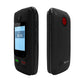 eSTAR Digni Flip 6,1 cm (2.4") 102 g Sort, Rød Senior telefon