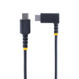 StarTech.com R2CCR-15C-USB-CABLE USB-kabel USB 2.0 0,15 m USB C 0,48 Gbit/sek. 60 W Sort