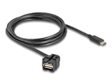 DeLOCK 88057 USB-kabel USB 2.0 1,5 m USB A USB C Sort