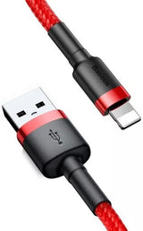 Baseus CALKLF-R09 Lightning kabel 3 m Rød