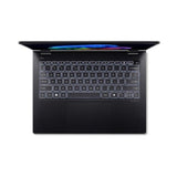 Acer TravelMate P6 TMP614-54-TCO-553Z Intel Core Ultra 5 226V Laptop 35,6 cm (14") WUXGA 16 GB LPDDR5x-SDRAM 512 GB SSD Wi-Fi 7 (802.11be) Windows 11 Pro Tysk Sort