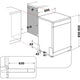 Whirlpool W7F HP33 X Fritstående 15 kuverter