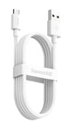 Baseus TZCAMZJ-02 USB-kabel 1,5 m USB A Micro-USB B 0,48 Gbit/sek. Hvid