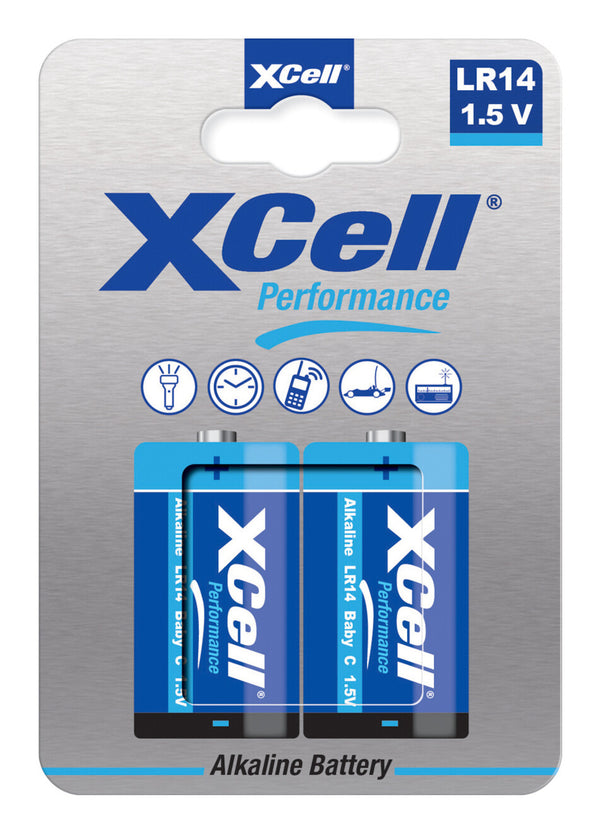 XCell 115355 husholdningsbatteri Engangsbatteri C Alkaline