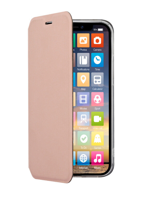 Screenor CLEVER mobiltelefon etui 15,5 cm (6.1") Tegnebogsetui Rose